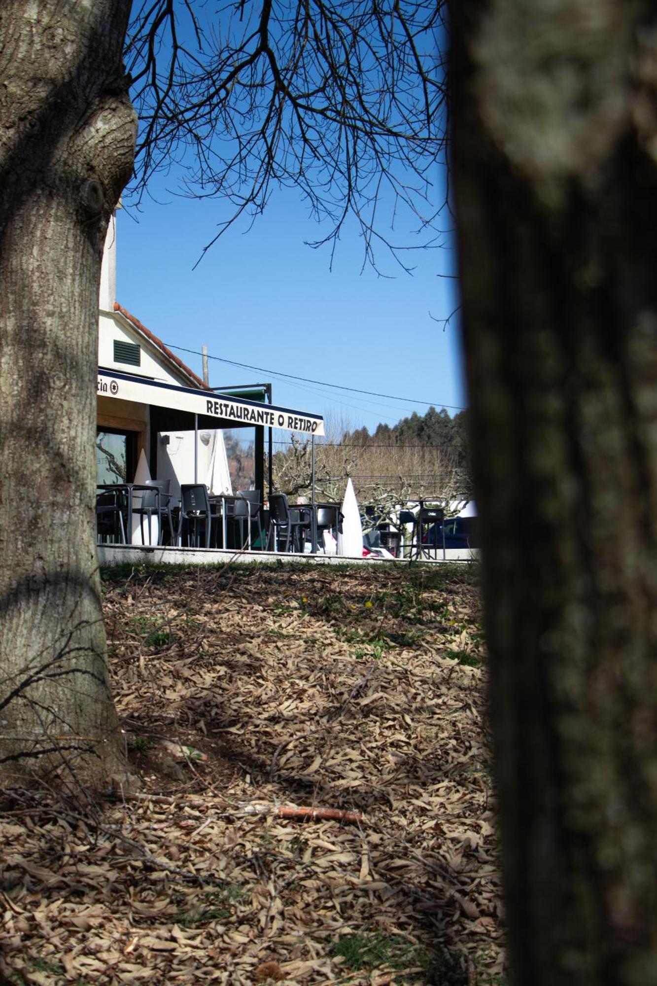 Pension Restaurante "O Retiro " Arzúa Eksteriør billede